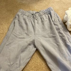 Brandy Melville Baby Blue Sweats (One Size but basically Small)